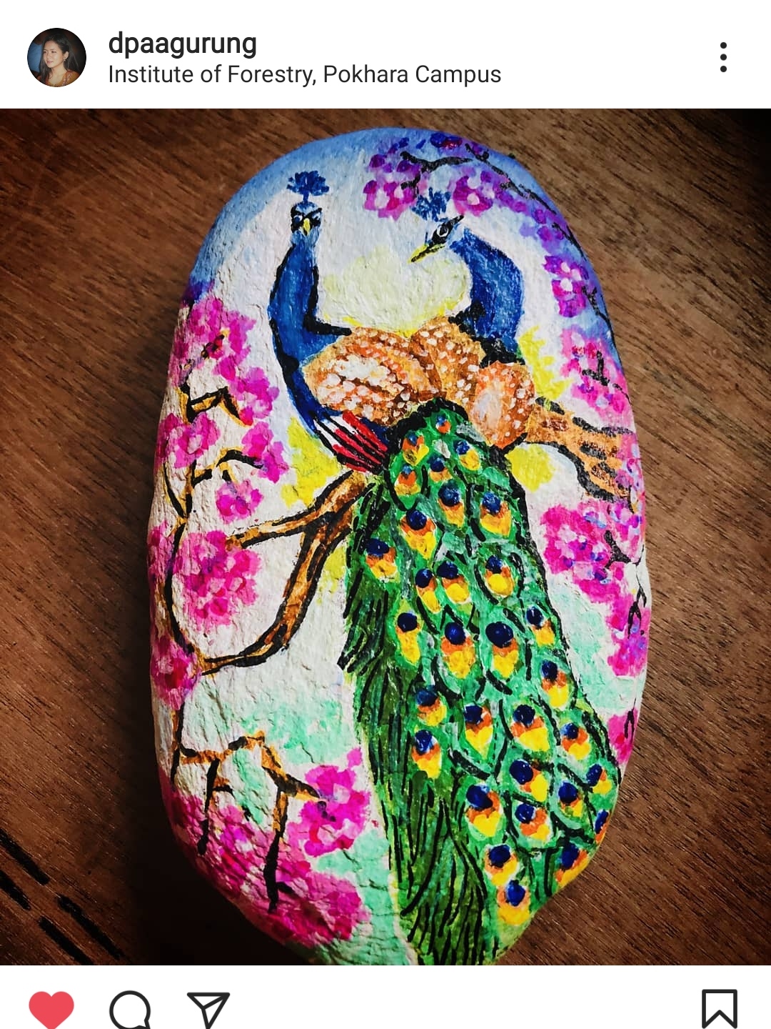 Peacock Painting